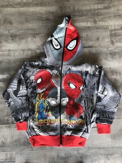 CAMPERA DOBLE FRISA CAPUCHA CON MÁSCARA Y BOLSILLOS. AMONG US T4 AL 12. en internet