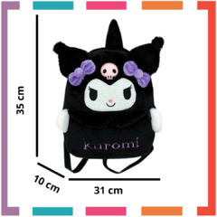 Mochila Importada Sanrio Soft Kuromi - Kitty - My Melody. Modelo grande - tienda online