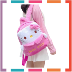 Mochila Importada Sanrio Soft Kuromi - Kitty - My Melody. Modelo grande - OSURRIN