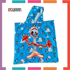 Poncho de Toalla - Salida de Baño LOL - Unicornio - Forky - Hombre Araña (copia) - OSURRIN