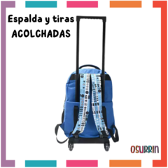 Imagen de Mochila CARRITO Reforzada Premium Argentina Messi Dibu