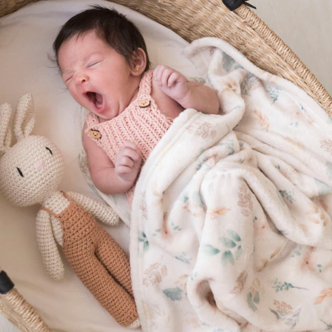 Manta Polar Soft Jardin