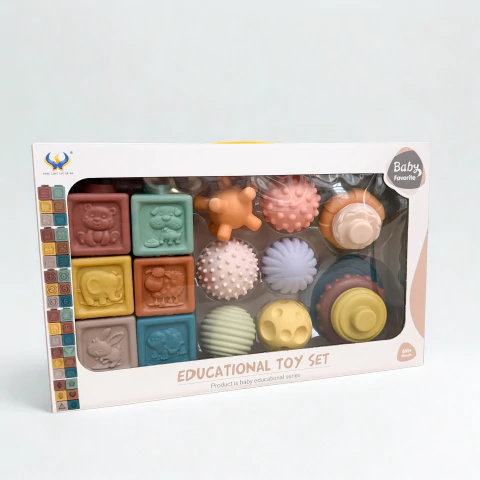 Set Pelotas y Cubos - 18 Piezas