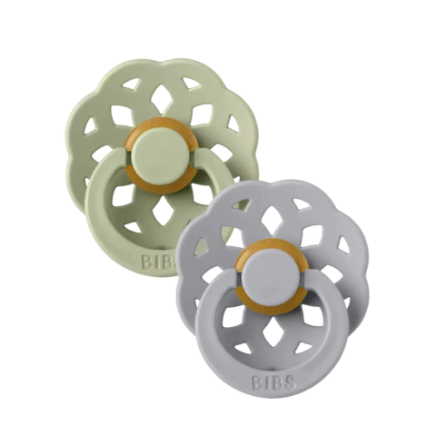 BIBS Boheme Pack x 2 - Sage/Cloud