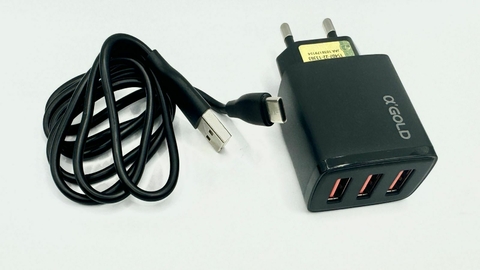 CARREGADOR TIPO-C 5.1A CA36-3