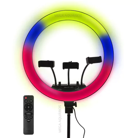 RING LIGHT 22 POLEGADAS BJ-560RGB