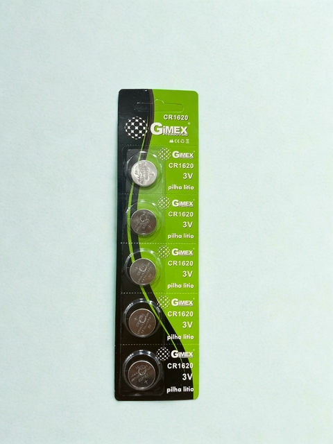 PILHA GIMEX CR1620
