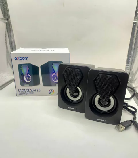 CAIXA DE SOM COM LED STAR FUSION CS-C20
