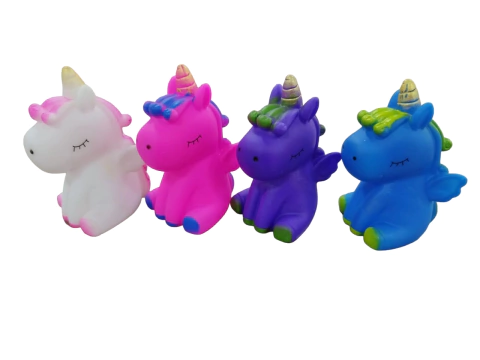 BRINQUEDO ANIMAIS UNICORNIO 4PÇS TW-60