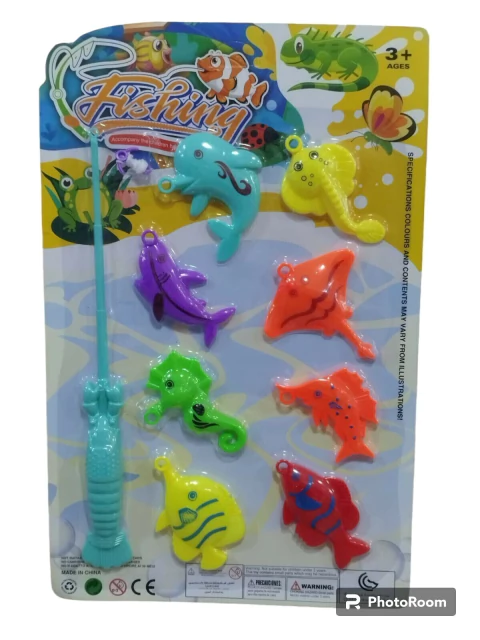 BRINQUEDO CONJUNTO PESCARIA DE PLASTICO DTY1091
