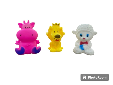 ANIMAIS DE BORRACHA 3 PEÇAS XZ-1057