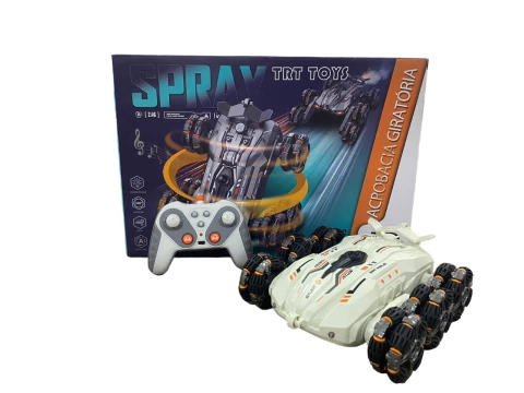 CARRO ACROBÁTICO SPRAY DE CONTROLE REMOTO XB-1136