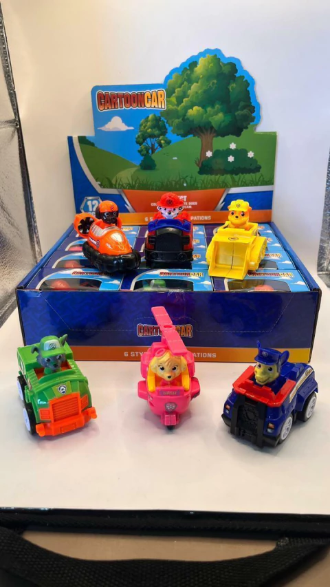 CACHORRO COM CARRINHO PATRULHA N-0101