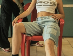 Bermuda Denim Blue Factory - Eros n´Thanatos