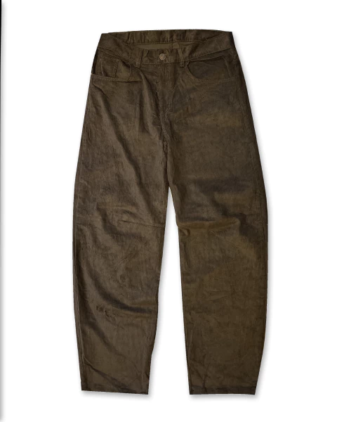 PANTALON BAGGY CORDEROY brown