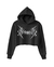 FIDAHAUS hoodie crop top