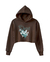 SHOUT HOODIE CROP TOP - comprar online