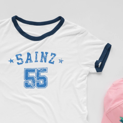 CAMISETA BABYLOOK SAINZ 55 - comprar online