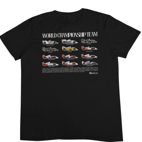 CAMISETA TEAM CHAMPIONSHIP PRETA - comprar online