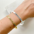 BRACELETE PERSONALIZADO PRATA - comprar online
