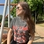 T-SHIRT RED FLAG PRETO ESTONADO na internet
