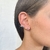 BRINCO EAR CUFF PEDRAS CRAVEJADAS COLORIDAS - comprar online