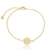 PULSEIRA LETRA FIXA OURO - comprar online