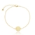 PULSEIRA LETRA FIXA OURO - Althea Acessórios - Relicários, Pulseiras, Anéis | Compre Online Agora