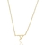 COLAR CHOKER LETRA FIXA OURO na internet