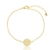 PULSEIRA LETRA FIXA OURO - loja online