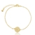 PULSEIRA LETRA FIXA OURO na internet