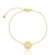 PULSEIRA LETRA FIXA OURO - comprar online