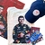 COMBO MAX VERSTAPPEN T-SHIRT OFFWHITE + BONÉ + BRINDES - comprar online