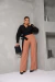 Calça Bruna - Caramelo - EVIDENCE MODA FEMININA
