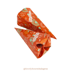 10 Caixas CONE LINHA BOHO - PASCOA 2022