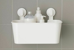 Cesta organizadora con ventosa Bathlux - comprar online