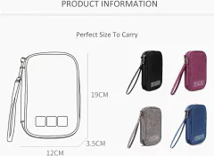 Organizador de electrónica Slim - Erinfebo