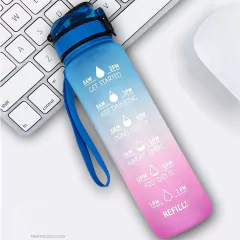 Botella Motivacional 1 litro Well - comprar online