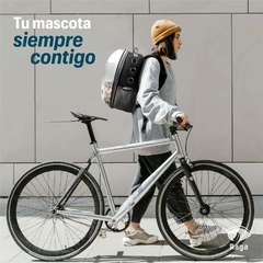Mochila transportadora gatos y perros pequeños - Erinfebo