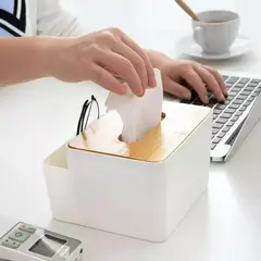 Organizador porta tissue Bambú en internet