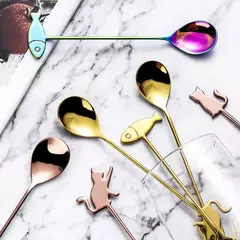 Imagen de Set de cucharas Cat & Fish