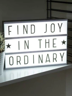 Cartel luminoso Sweet - Erinfebo