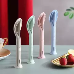 Set de cubiertos encastrables 3 en 1