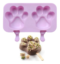 Molde para helados Huellas en internet