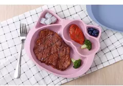 Set de plato y cubiertos para bebé
