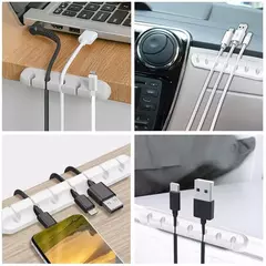 Sujetador de cables autoadhesivo Tech - tienda online