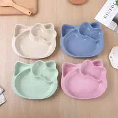 Set de plato y cubiertos para bebé