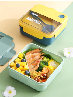 Lunch Box Nina con cubiertos