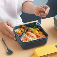 Lunch Box Nina con cubiertos - tienda online