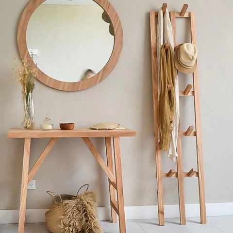 Perchero+ mesa de arrime a medida